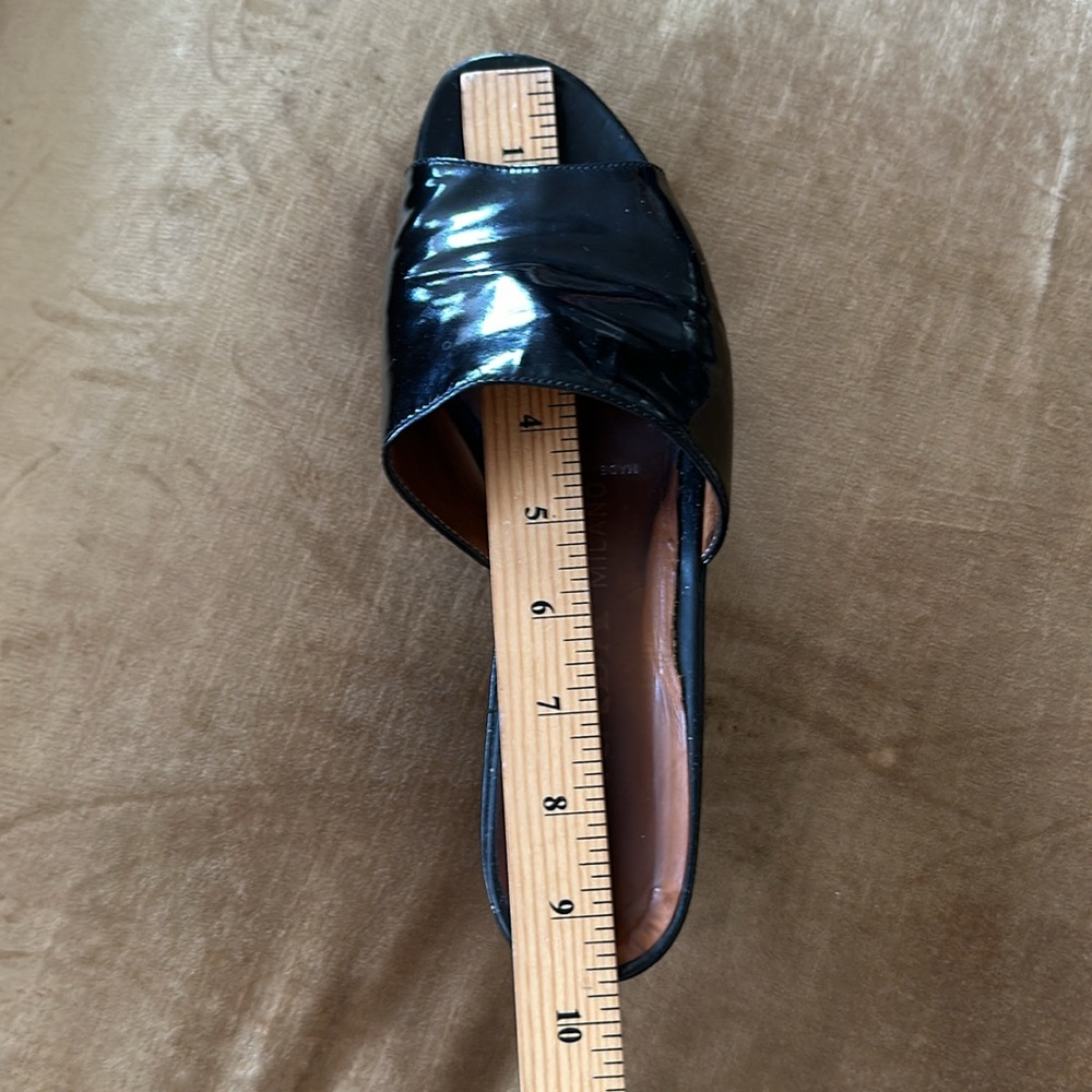 Prada Genuine Leather Platform Slip on Pip Toe Shoes Milano Italy Worn gently - Picture 10 of 10